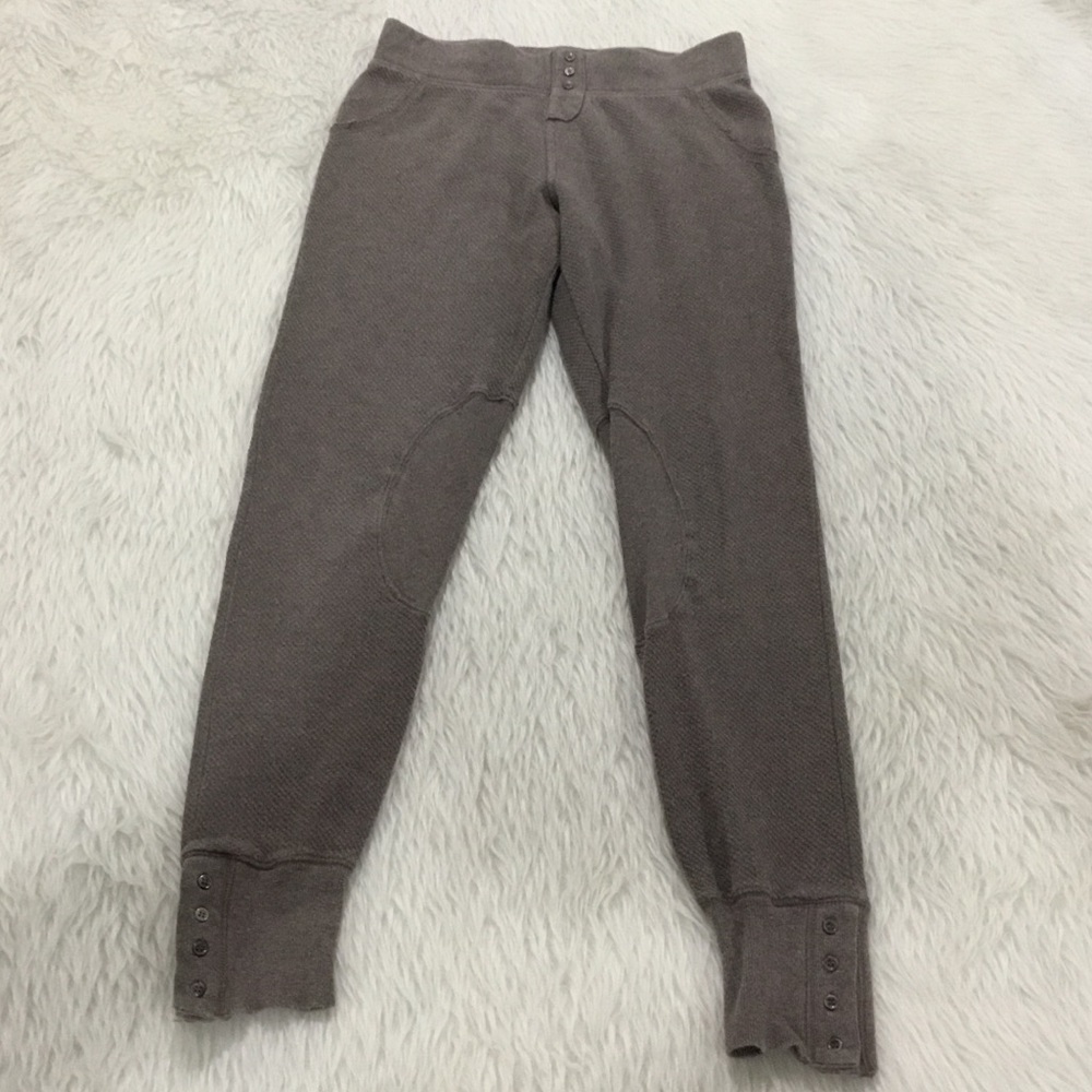 Anthropologie brown leggings size small